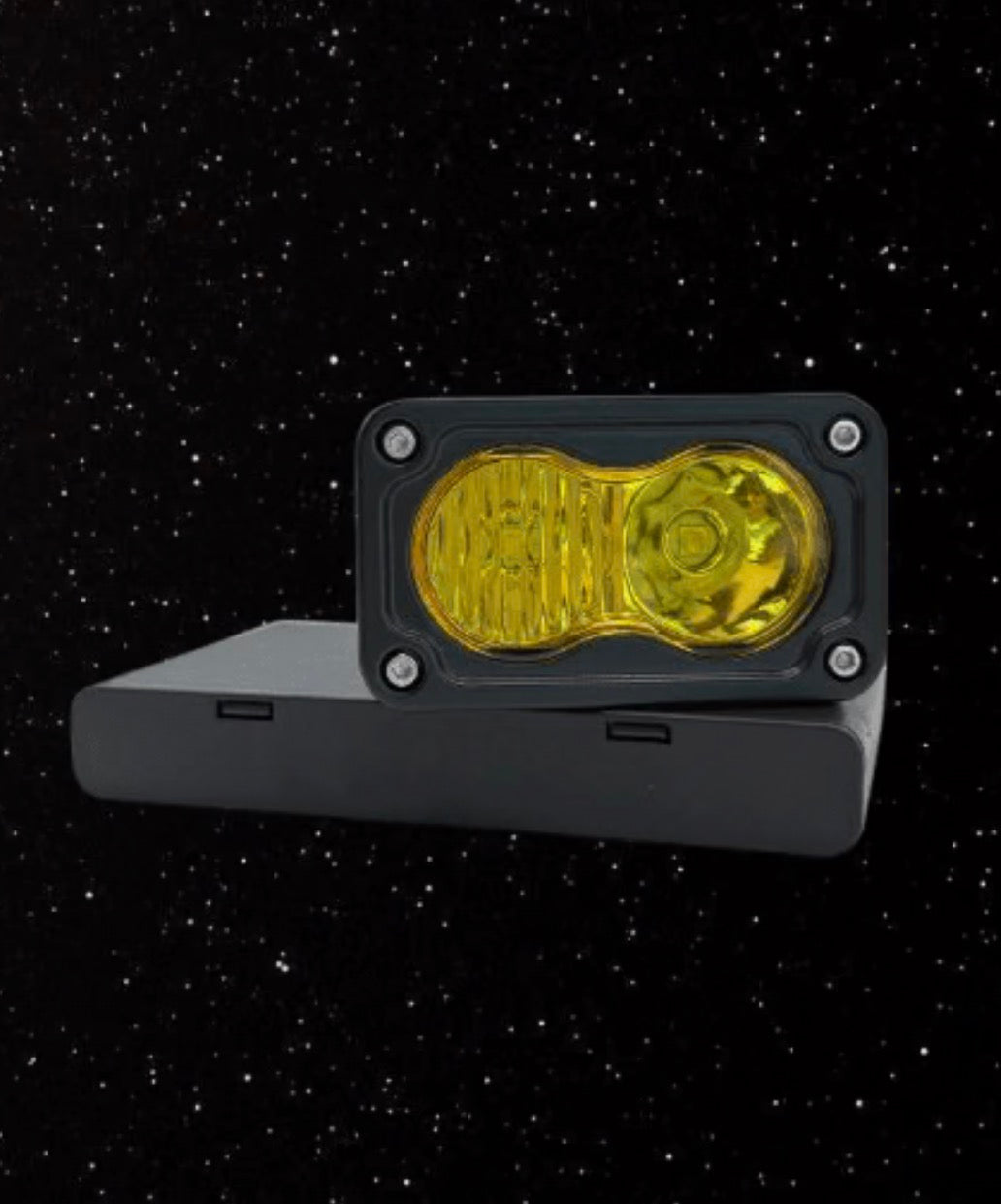 Battery powered wheelie light