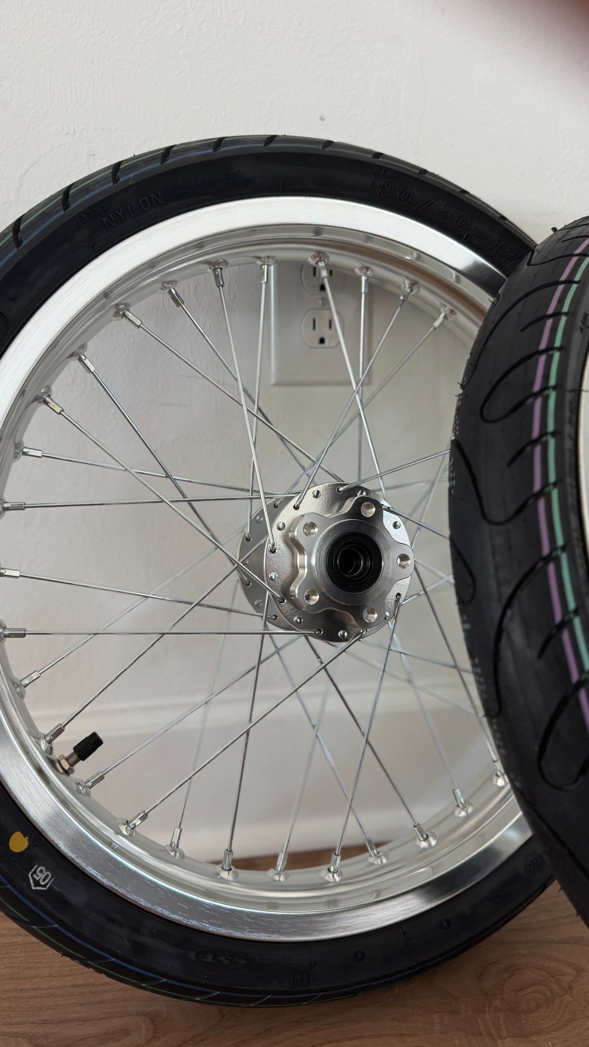 17" CST Chrome LBX/ERide Supermoto Kit