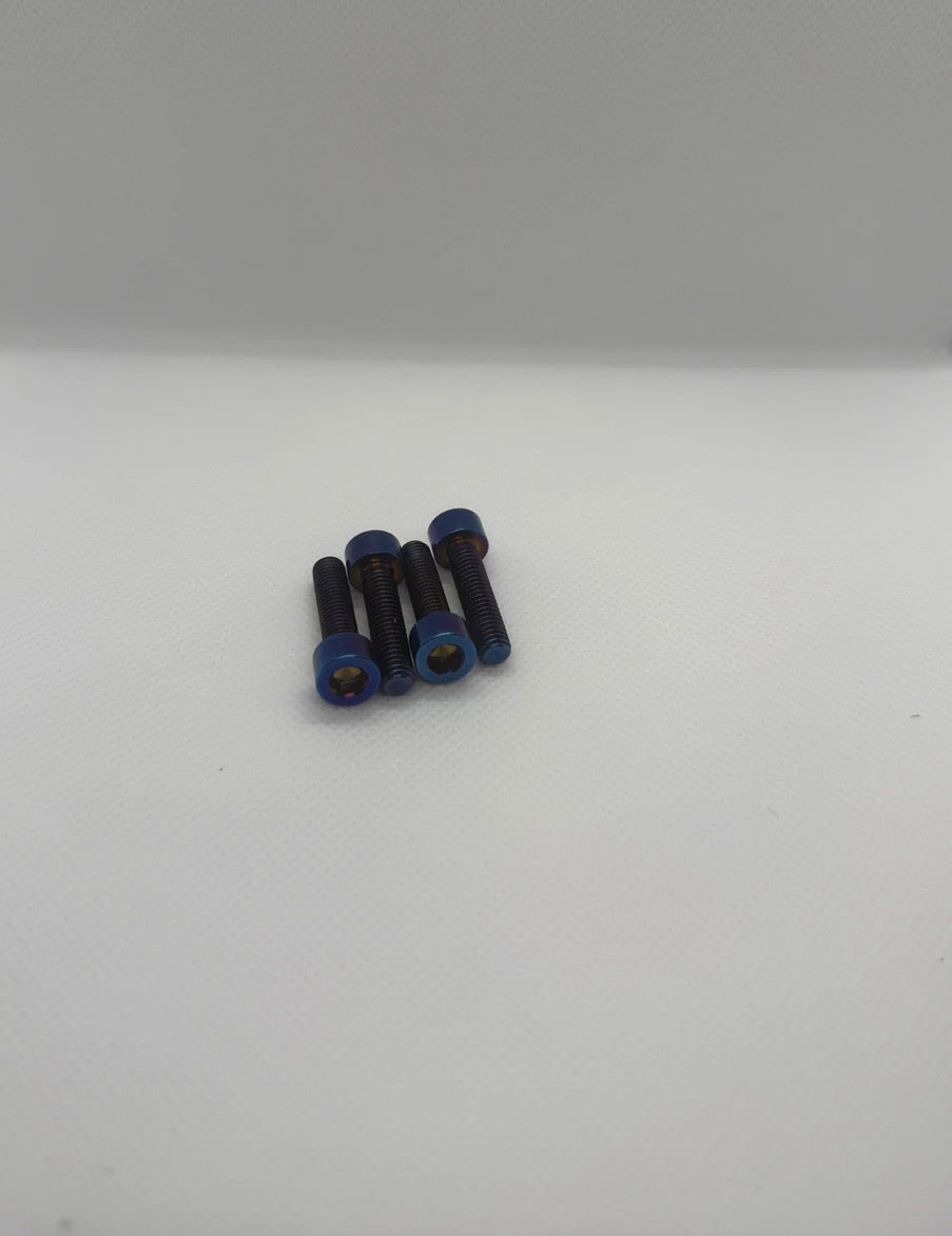 Super 73 Front Wheel Pinch Titanium bolts