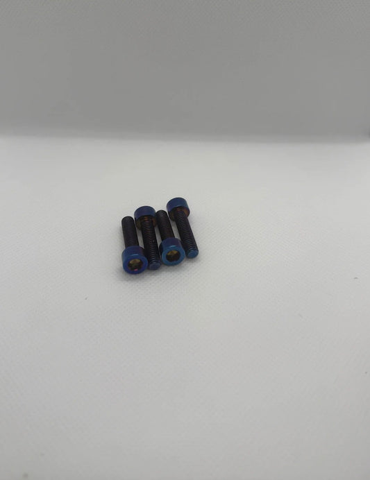 Super 73 Front Wheel Pinch Titanium bolts