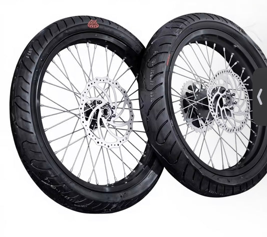 Surron lbx, Eride pro, 79 bike 17 in Supermoto wheel set