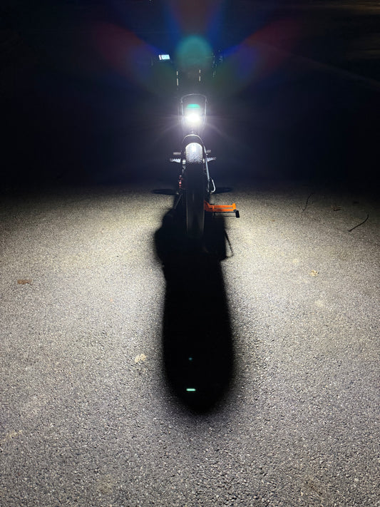 Battery powered rock light