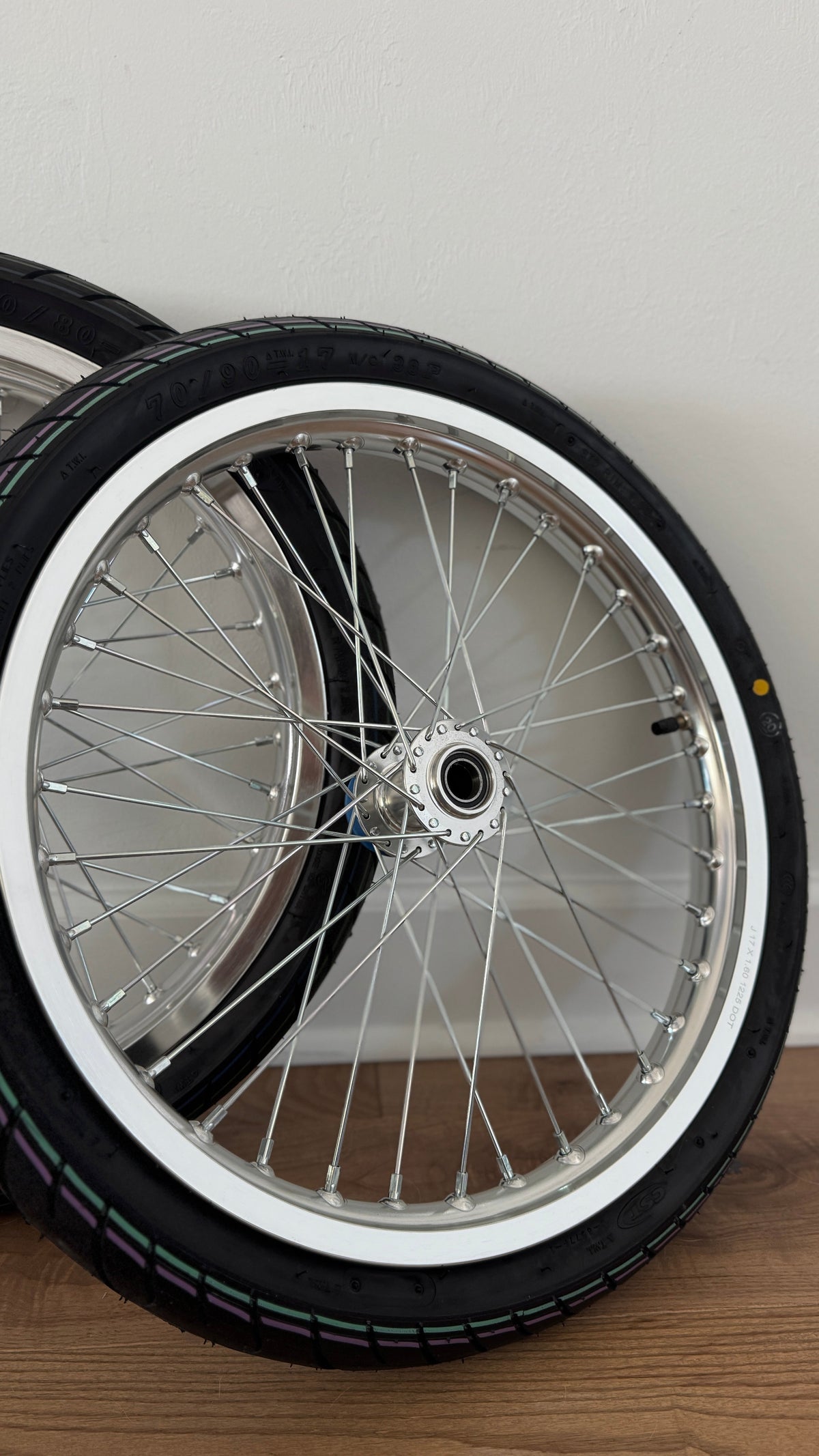 17" CST Chrome LBX/ERide Supermoto Kit